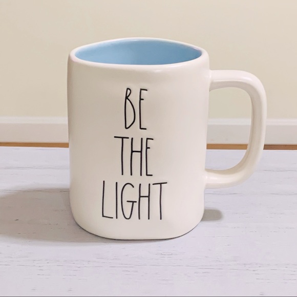 Rae Dunn BE THE LIGHT mug
